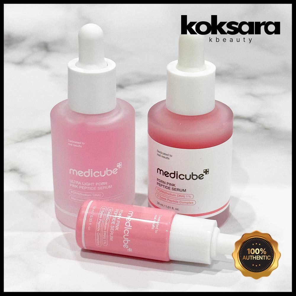 Medicube PDRN Pink Peptide Serum 10ml 30ml / Ultra Light PDRN Pink Peptide Serum 30ml