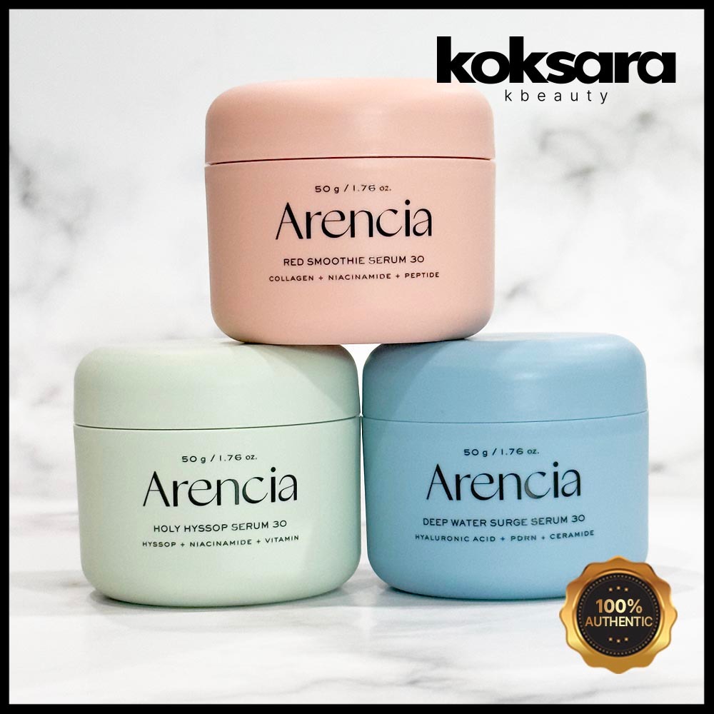 Arencia Serum 30 50g (Deep Water / Holy Soap / Red Smoothie) 3Types