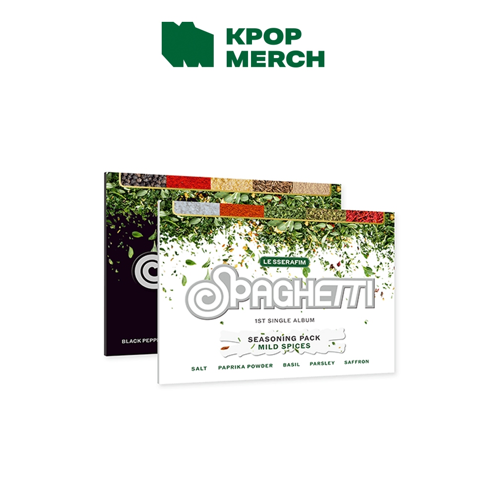 LE SSERAFIM - 1st Single Album [ Spagetti ] Weverse Album ver