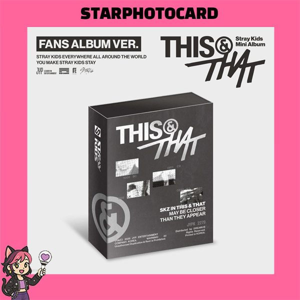 [READY STOCK] Stray Kids THIS & THAT (FANS ALBUM VER.)