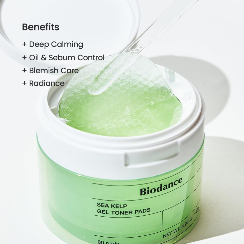 [MINI] Almofada De Toner Em Gel Biodance, 10 Almofadas/2 Tipos (Algas Marinhas, Colágeno) · foto 2