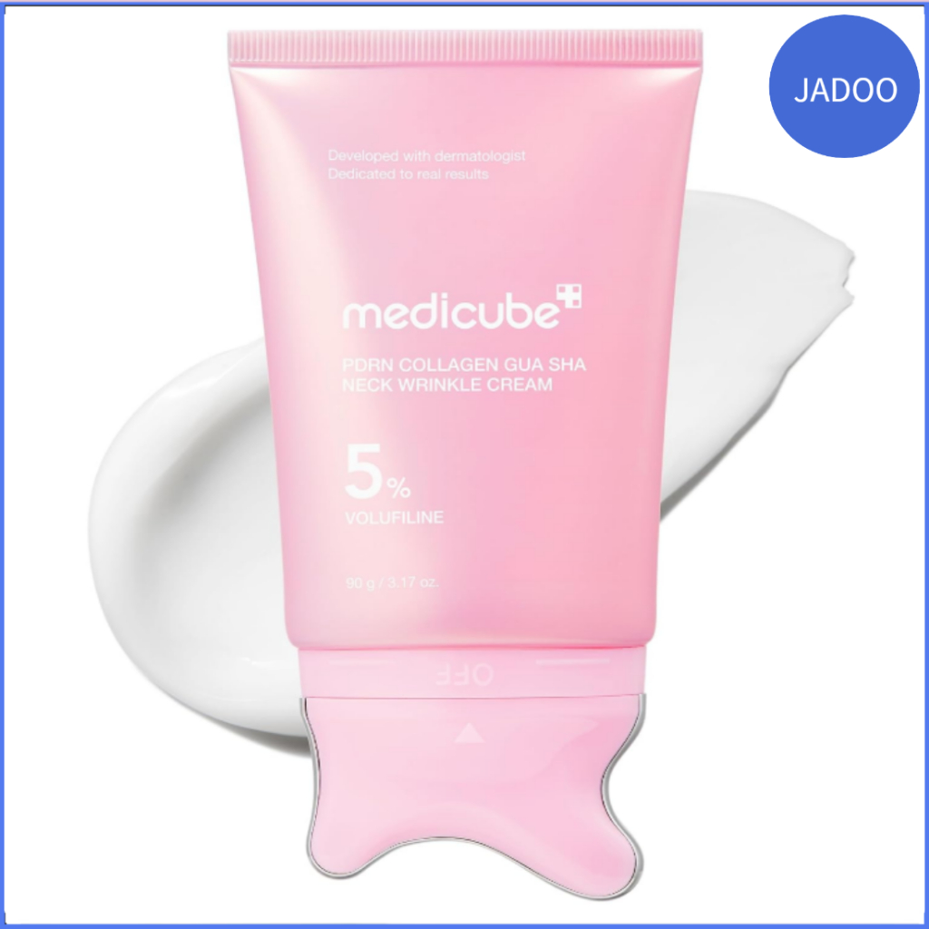 Medicube Pdrn Collagen Gua Sha Neck Wrinkle Cream 90g