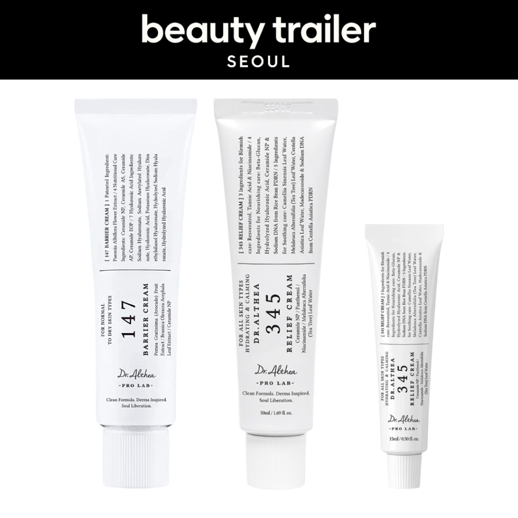 [Dr.Althea] 345 Relief Cream, 147 Barrier Cream - 50ml