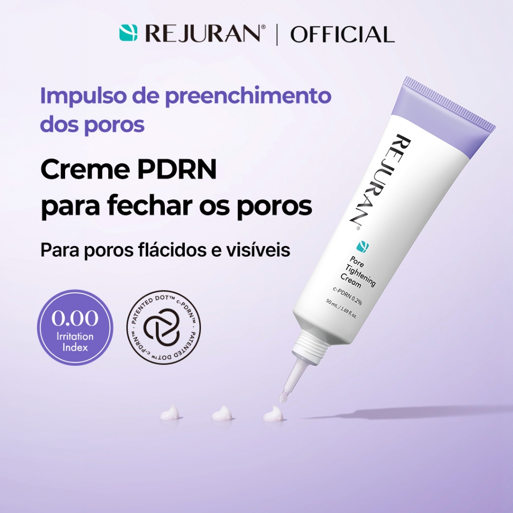[REJURAN] Creme Apertador De Poros 50mL | Aperto , Reafirmante , Hidratação , PDRN