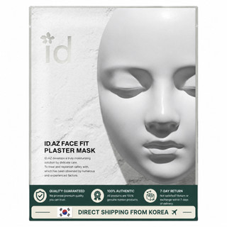 ID Face Fit Máscara Facial de Gesso Pronta para Uso 4 Unidades