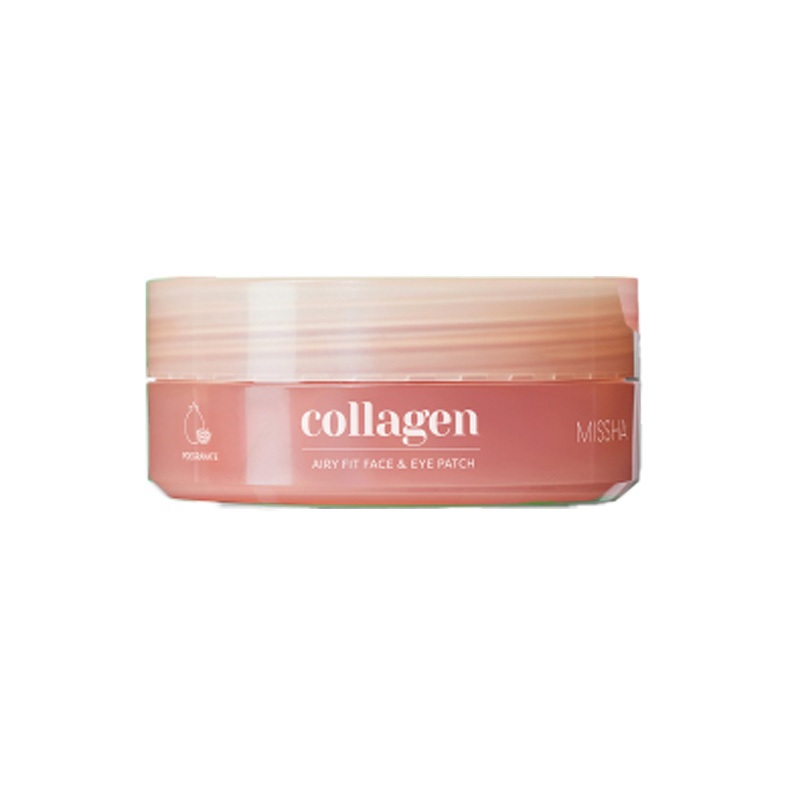 MISSHA Airy Fit Face & Eye Patch 60g (60 sheets) (Collagen / Niacinamide / Caffeine) · foto 2