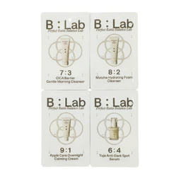 [B : LAB] Tamanho Da Amostra Matcha Cleanser/CICA Barrier Apple Cera Cream/Yuja Spot Serum