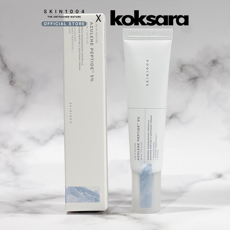 Official SKIN1004 Madagascar Centella Azulene Peptide 5 Soothing 30ml