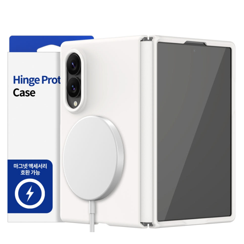 Araree-Capa Rígida Magnética Com Dobradiça Fina De 1.5 Mm Para galaxy z fold 8 L