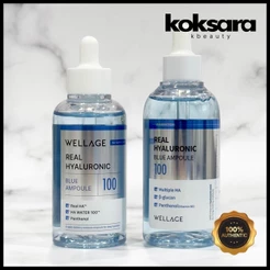 WELLAGE Real Hyaluronic Blue 100 Ampoule 75ml / 100ml