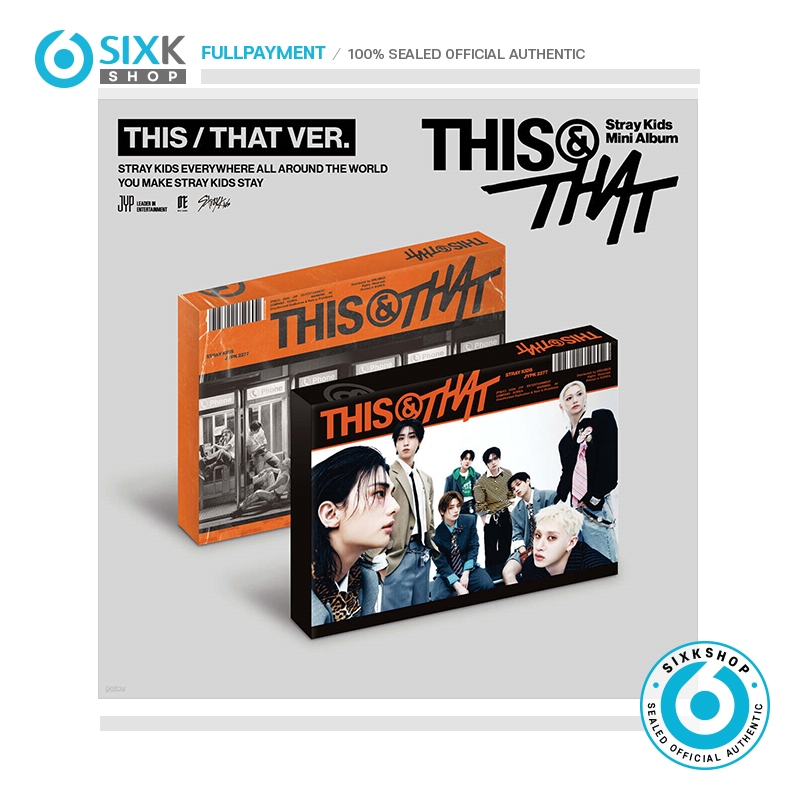 SIXKSHOP✨STRAY KIDS 10th Mini Album [THIS & THAT] (Photobook ver)