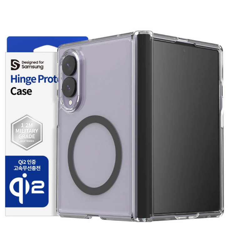 Araree-Qi2 20W Capa Magnética Duple 360M Cobertura Completa Proteção De Dobradiç