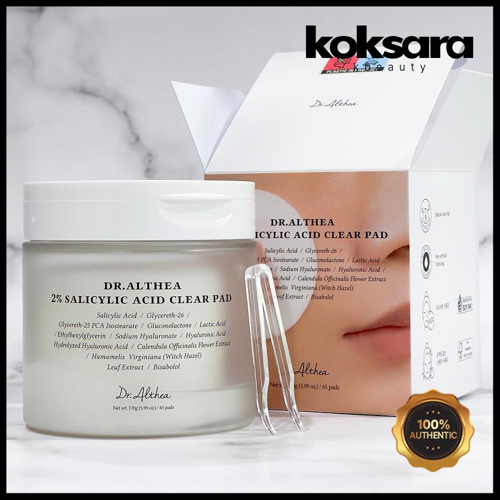 Dr.Althea Salicylic Acid Clear Pad 170g 65 Pads