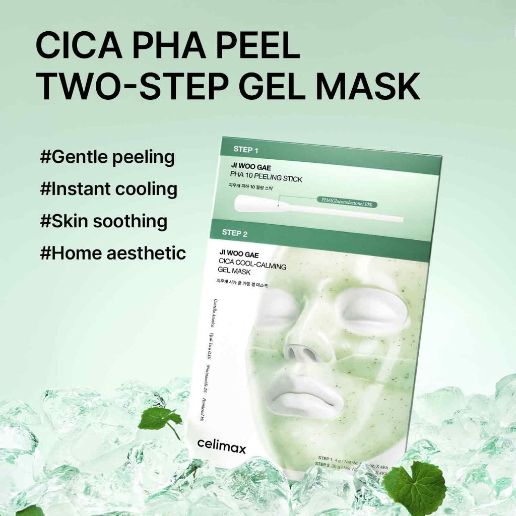 Celimax Eraser Cica PHA Peel-to-Step Gel Mask (1ea / 4ea No Box) · foto 2