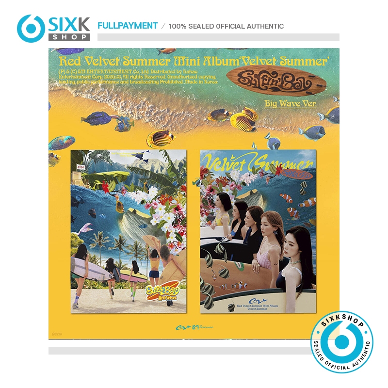 SIXKSHOP✨RED VELVET Summer Mini Album [Velvet Summer]