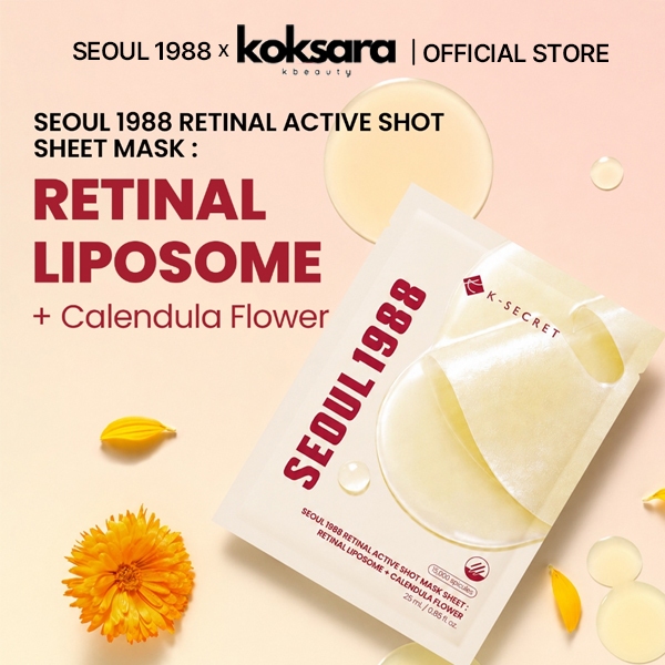 Official Seoul 1988 Retinal Active Shot Mask Pack 1ea
