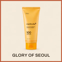 Medicube Kojic Acid Turmeric Toning Cleanser, 120g