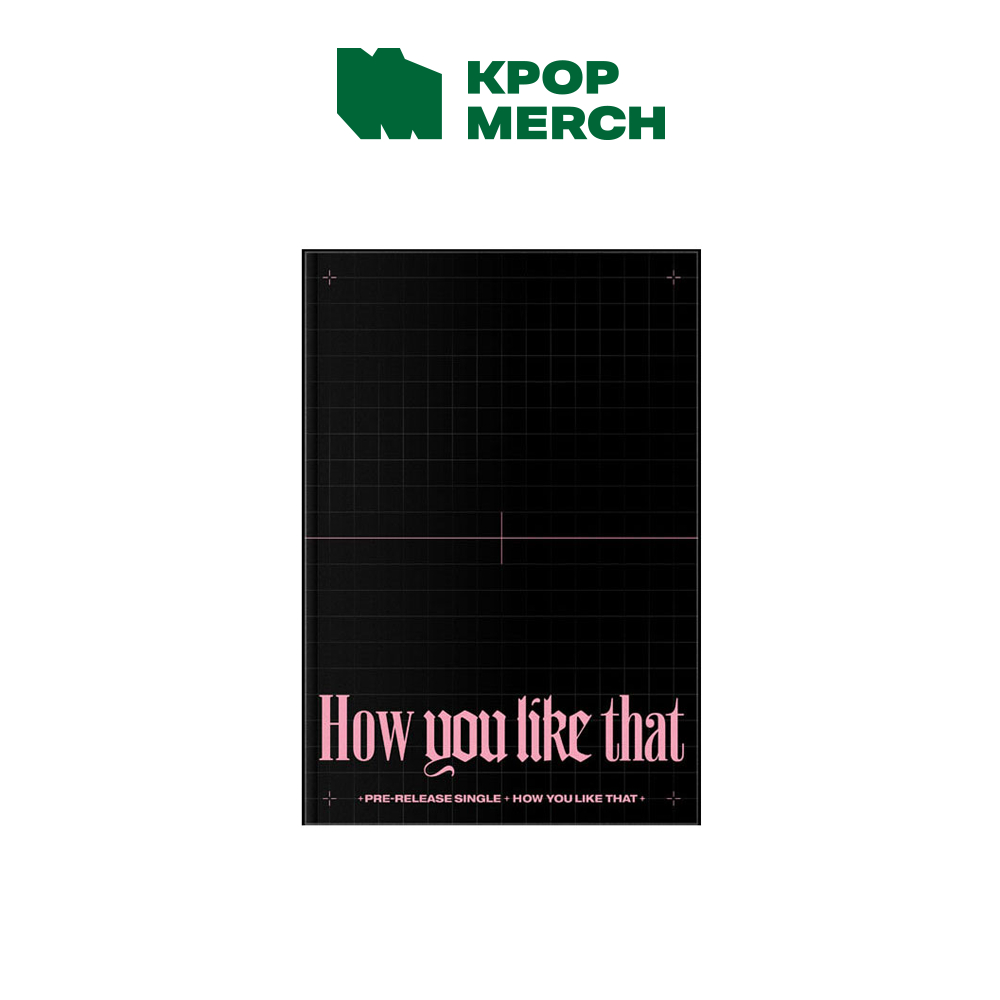 BLACKPINK - Special Edition Album [ How You Like That ] em Oferta na Shopee