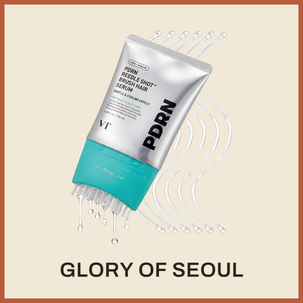 New VT COSMETICS PDRN Reedle Shot Brush Hair Serum 100ml