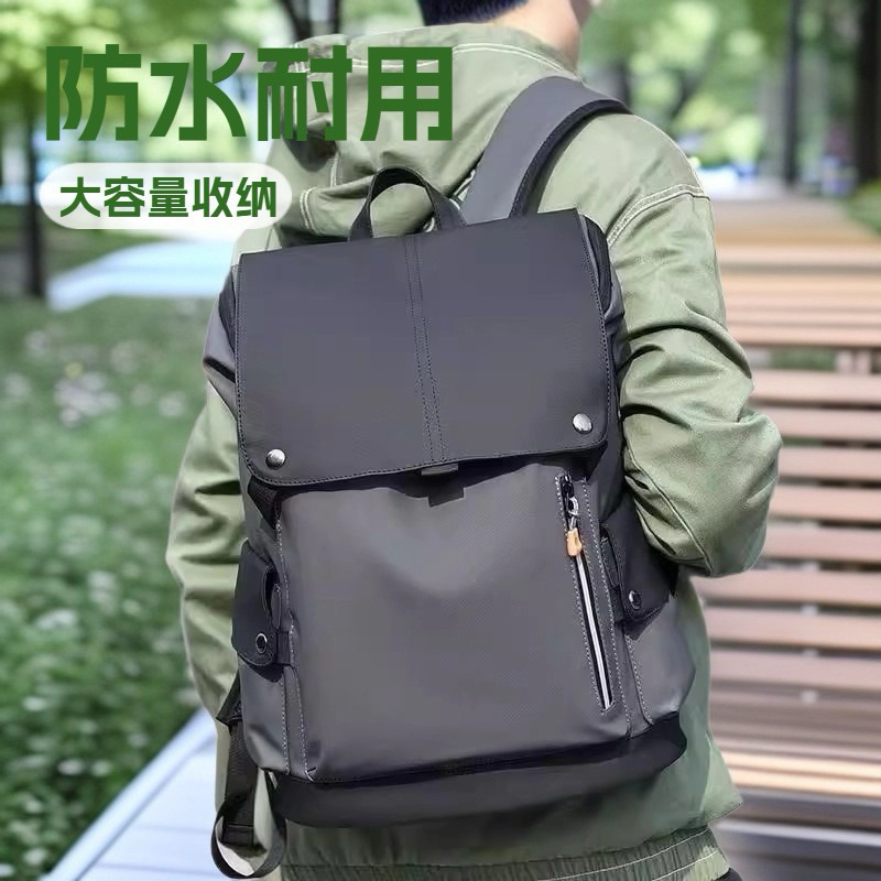 Mochila Masculina Impermeável Grande Capacidade Notebook Resistente para Trabalho Escola e Viagem[Q1006]