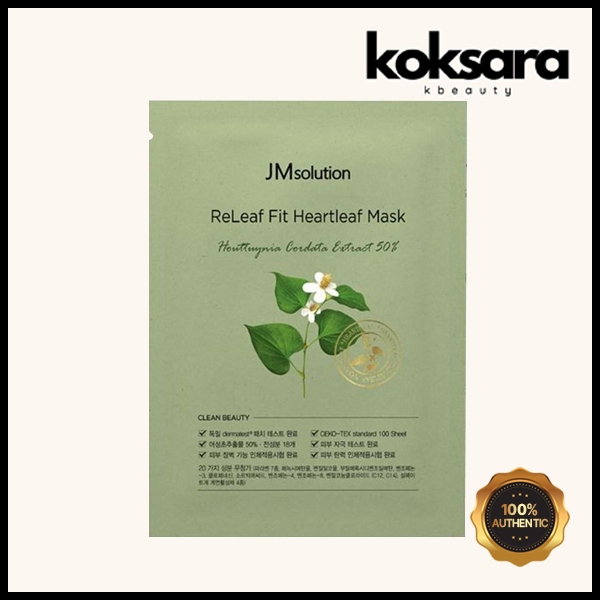 JM Solution Relief Fit Houttuynia Cordata Mask Pack