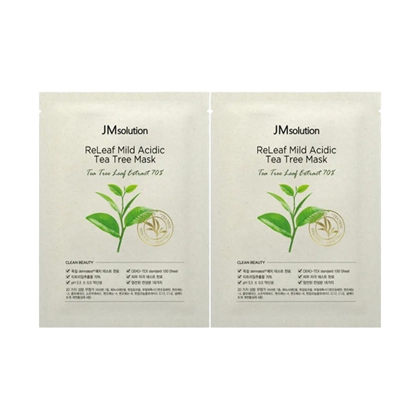 JM Solution Relief Mildly Acidic Tea Tree Mask Pack · foto 2