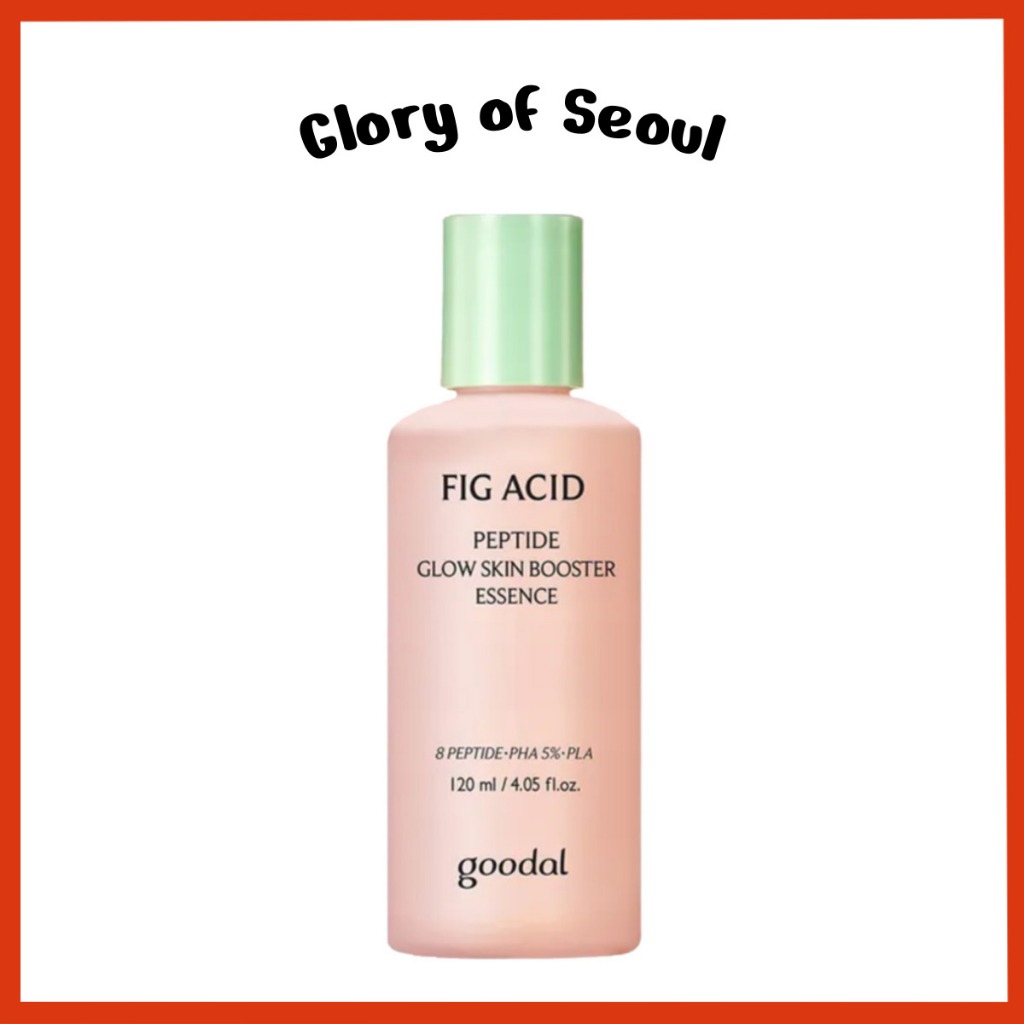 GOODAL Fig Acid Peptide Glow Skin Booster Essência 120ml em Oferta na Shopee
