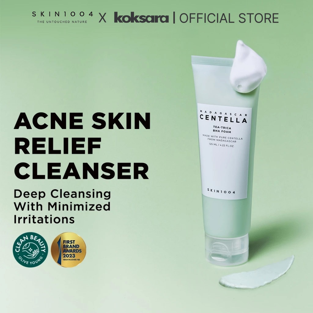 [OFFICIAL] SKIN1004 madagascar centella tea-trica bha foam 125ml