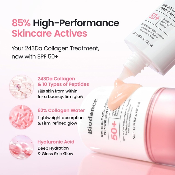 Biodance Invisible Collagen Peptide Sun Serum 50ml · foto 2