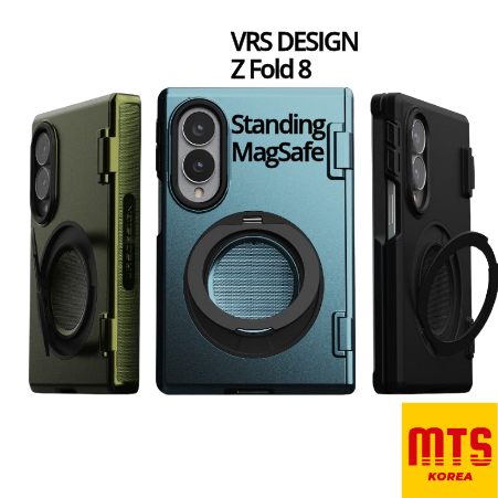 VRS Galaxy Z Fold 8 Capa Protetora Proteção De Dobradiça Em Pé Resistente A Choq