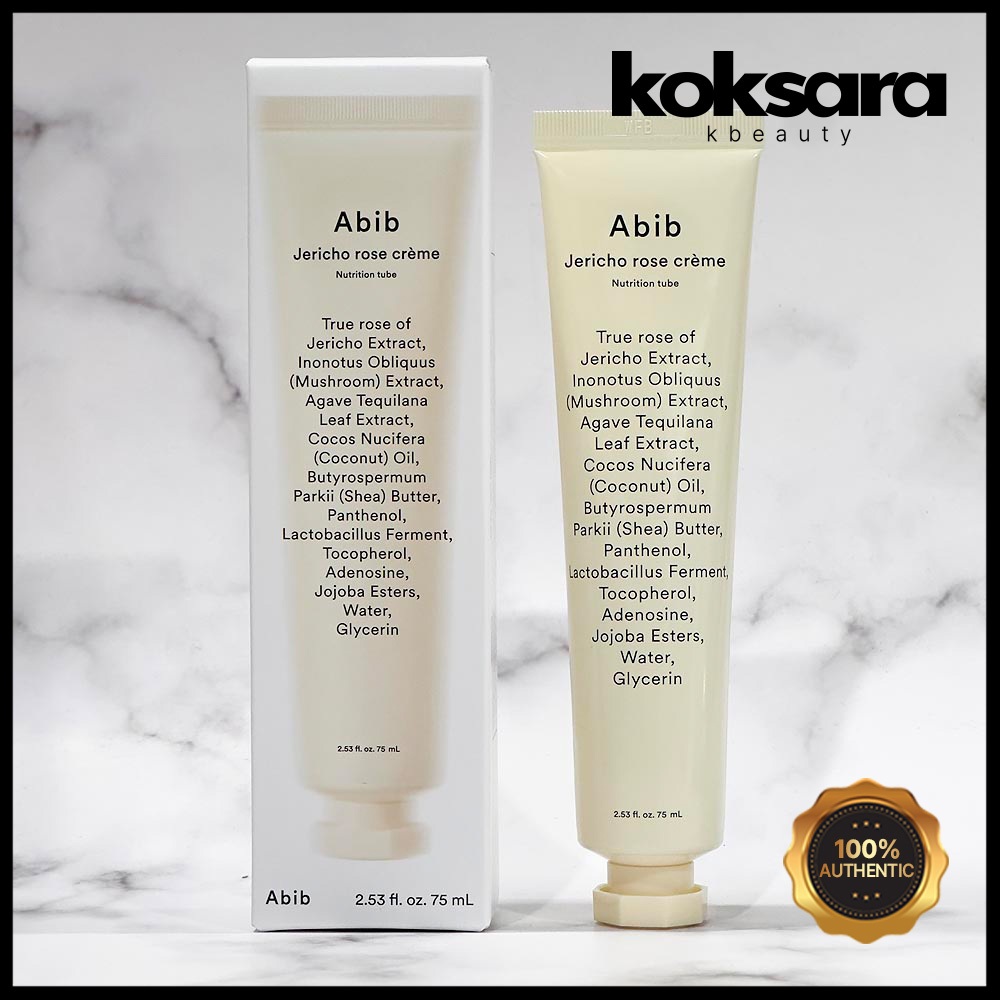 abib jericho rose creme nutrition tube 75ml