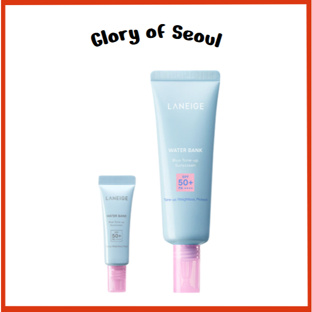 [NEW] LANEIGE Water Bank Blue Tone-Up Sunscreen, 2 Types ( 10ml, 50ml )