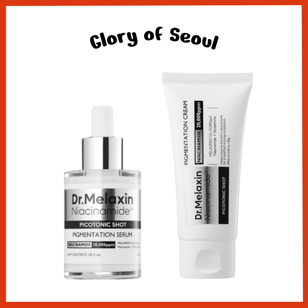 Dr.Melaxin Niacinamide Picotonic Shot Pigmentation Serum 30mL / Cream 80g
