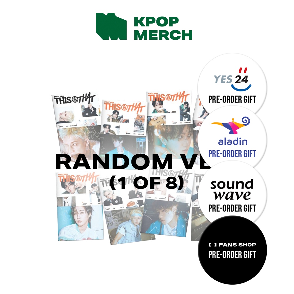 (POB Option) Stray Kids - Mini Album [THIS & THAT]_& Ver. (RANDOM)