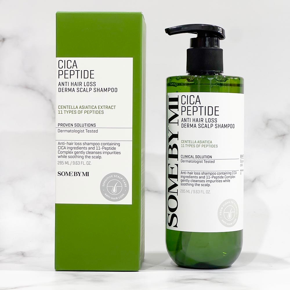 SOME BY MI Cica Peptide Anti Hair Loss Derma Scalp Shampoo 285ml, Tonic 150ml, Serum 80ml · foto 2