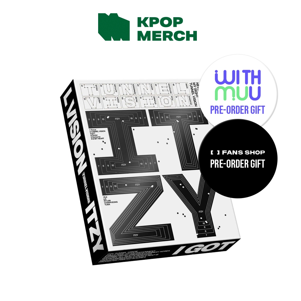 (POB Option) ITZY - [ Tunnel Vision ]_Box ver em Oferta na Shopee