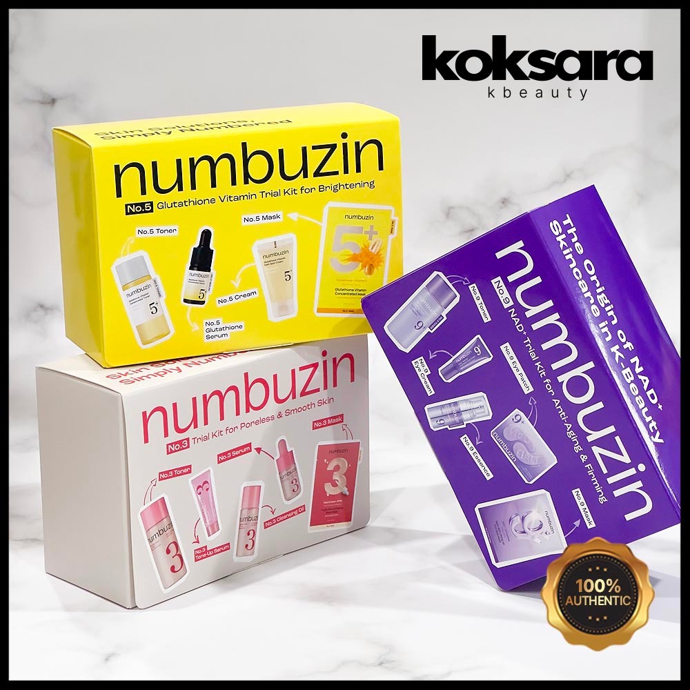 Numbuzin Trial Kit No.3 / No.5 / No.9