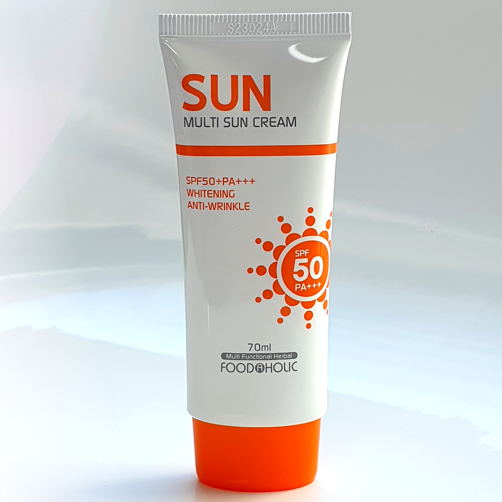 The Mind Protetor Solar Hidratante Diário Fps50 + PA + + Sem Branco Fundido Leve Não Pegajoso Rosto E Corpo Creme 70ml x5