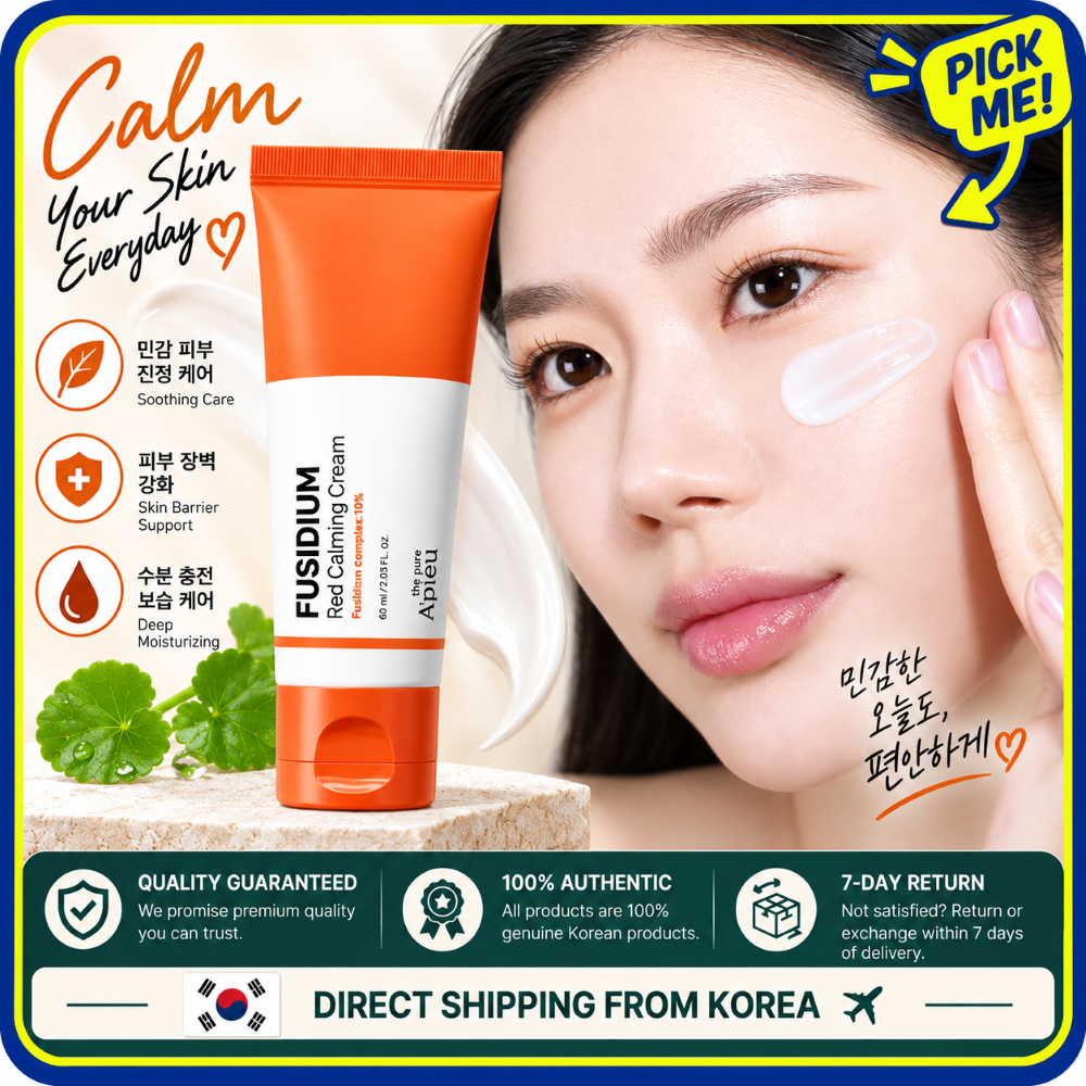 A'PIEU The Pure Fusidium Red Creme Facial Calmante Hidratante 60ml