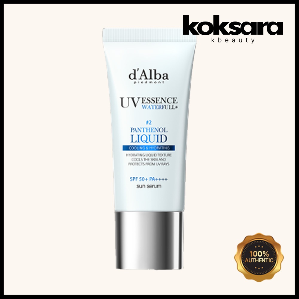 D'Alba Waterfull Panthenol Liquid Essence Sun Serum 50ml