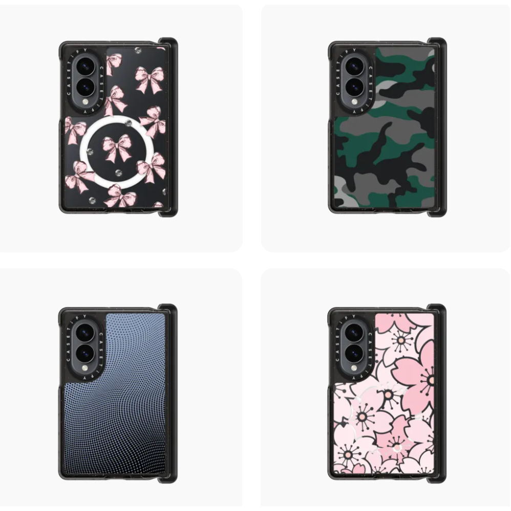 Casetify-Capa De Dobradiça De Caixa De Impacto Magnético Para galaxy z fold 8