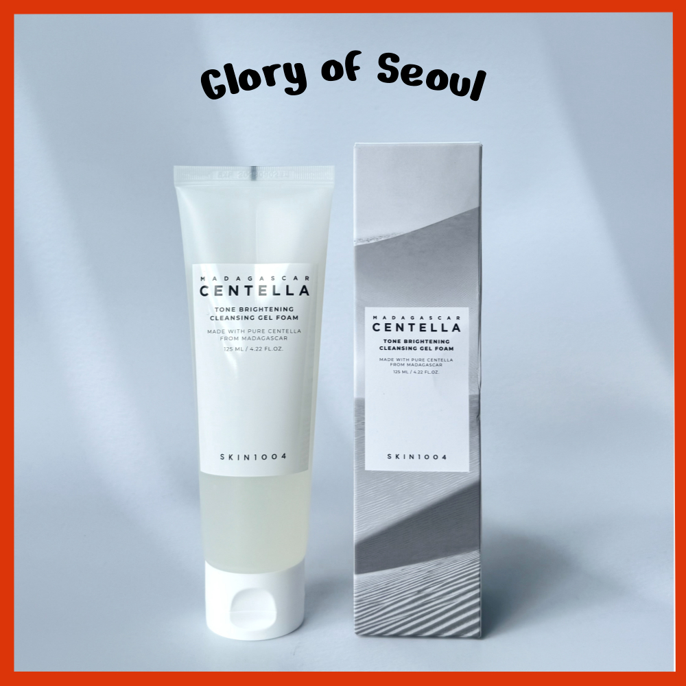 SKIN1004 Madagascar Centella Tone Brightening Cleansing Gel Foam 125ml (Cruelty-Free)