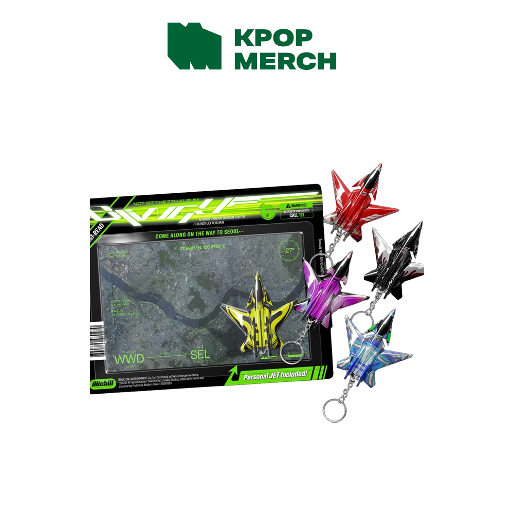 NCT 127 - The 7th album [BLINGY]_JET KEYCHAIN Ver.