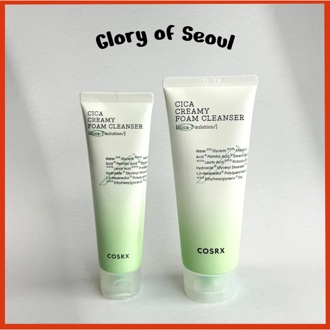 COSRX Pure Fit Cica Espuma De Limpeza Cremosa 75ml , 150ml