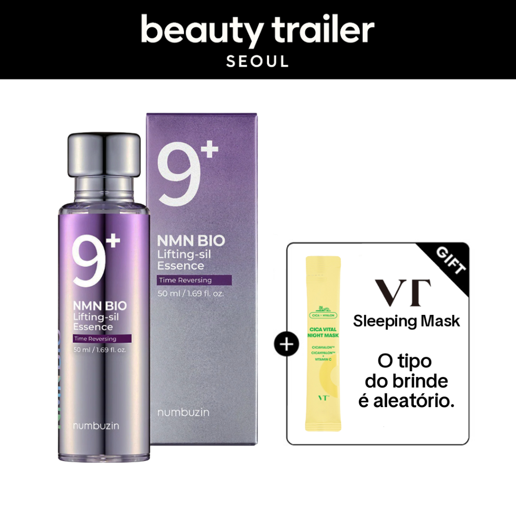 [numbuzin] No.9 NAD Bio Lifting-Sil Essence, 50ml em Oferta na Shopee