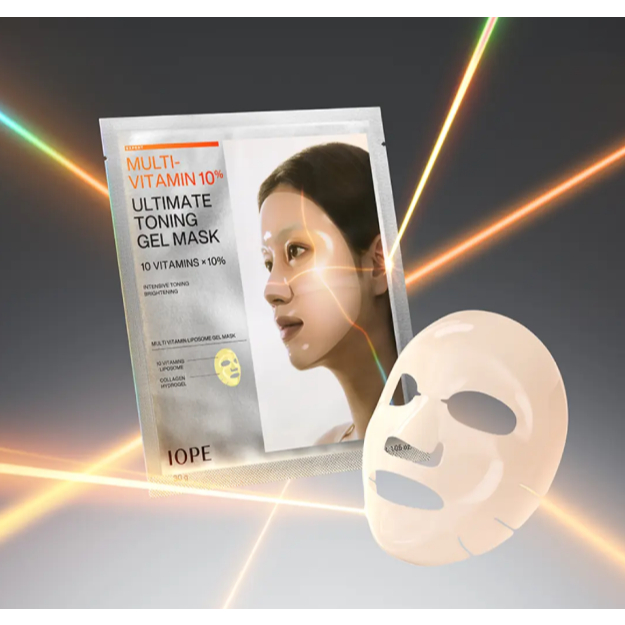 IOPE Multi-Vitamin 10% Ultimate Toning Gel Mask, 1EA · foto 2