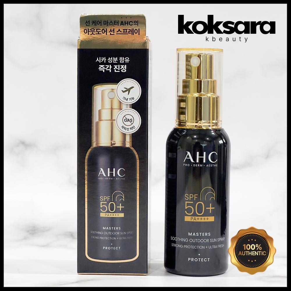 AHC Masters Soothing Outdoor Sun Spray SPF50+ PA++++ 55ml
