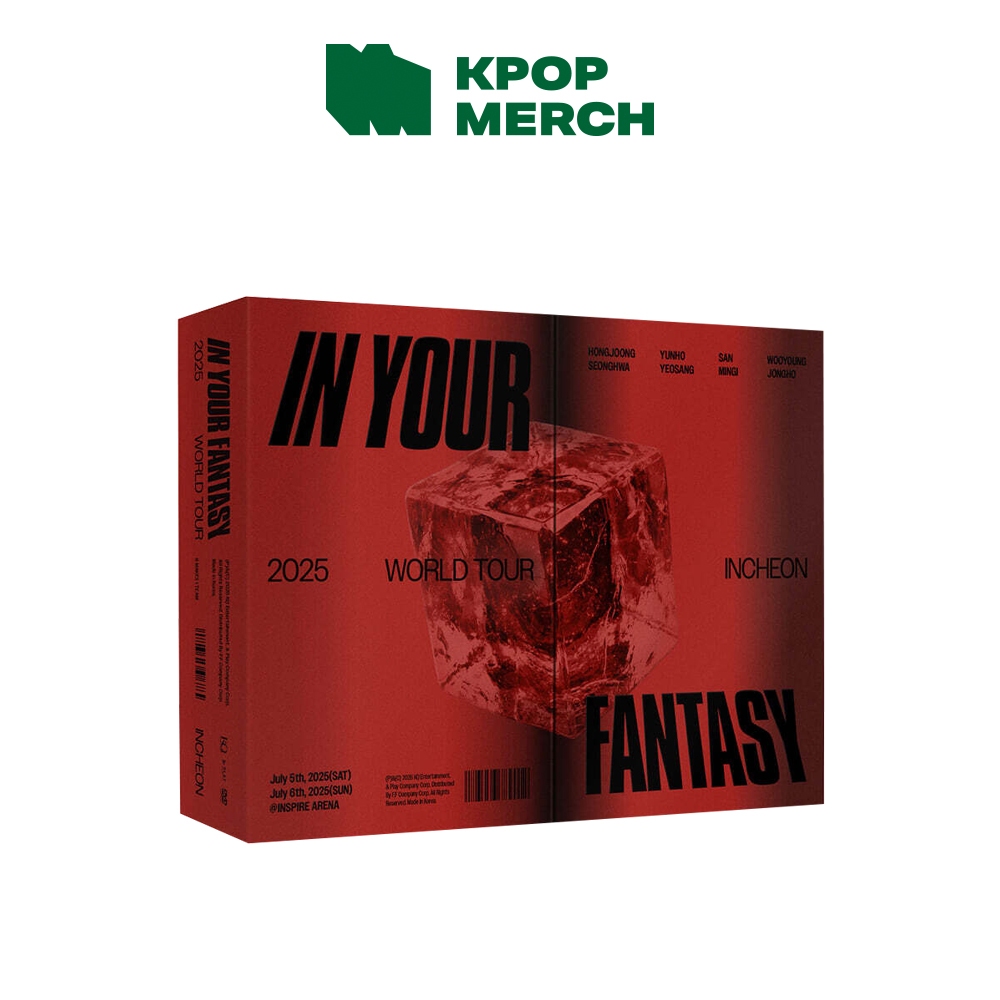 ATEEZ - 2025 WORLD TOUR [IN YOUR FANTASY] INCHEON DVD