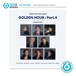 ( DIGIPACK Ver ) ATEEZ 13th Mini Album GOLDEN HOUR : Part.4