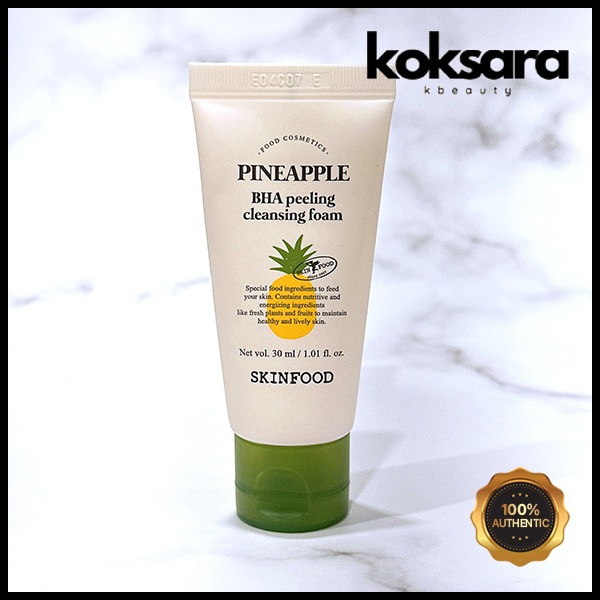 Skinfood Pineapple BHA Peeling Cleasing Foam 30ml em Oferta na Shopee